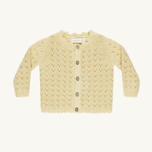 NWT - Quincy Mae Butter Yellow Cardigan